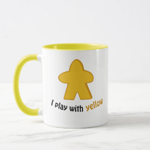 Mug Je joue avec des méprisés jaunes