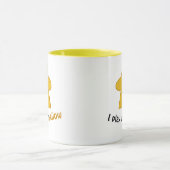 Mug Je joue avec des méprisés jaunes (Centre)