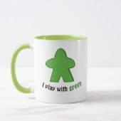 Mug Je joue avec les épileptes verts (Gauche)