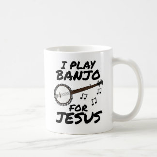 Mug Je Joue Banjo Pour Jésus, Musicien Chrétien
