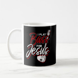 Mug Je Joue Basse Pour Jesus Bass Guitare