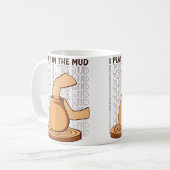 Mug Je Joue Dans La Boue Passionnée De Poterie Profess (Devant gauche)
