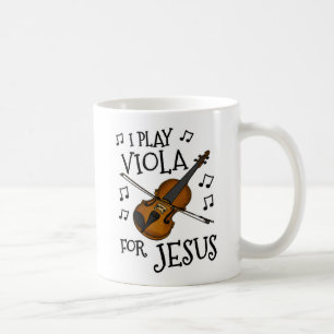 Mug Je Joue Du Viola Pour Jésus, Musicien Violiste Chr