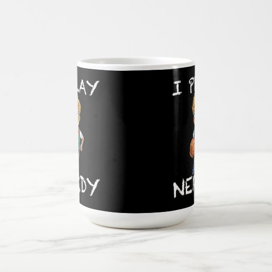 Mug Je joue Nerdy (Centre)