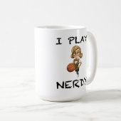 Mug Je joue Nerdy (Devant droit)