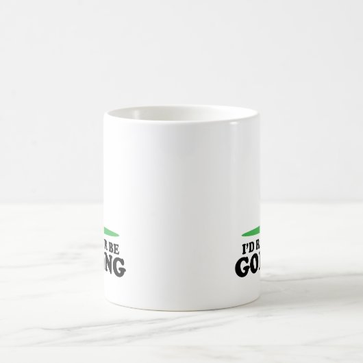Mug Je jouerais au golf plutôt (Centre)