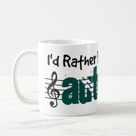 Mug Je jouerais plutôt mon Autoharp (Gauche)