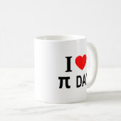 MUG JE ❤️ JOUR J'AIME JOUR J'AI HÉART JOUR (Devant droit)
