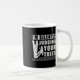 Mug Je juge silencieusement vos arbres - Drôle d'escal