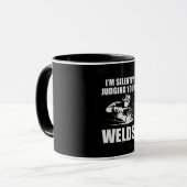 Mug Je Juge Silencieusement Vos Vents (Devant gauche)