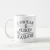 Mug Je jure comme un marin (Gauche)