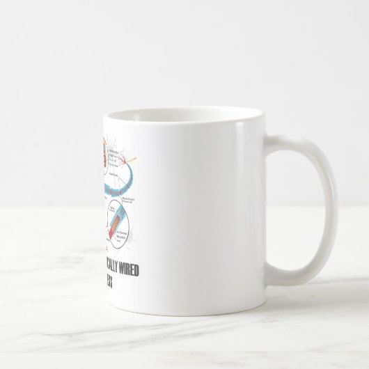 Mug Je juste suis neurologique câblé pour le succès (Droite)