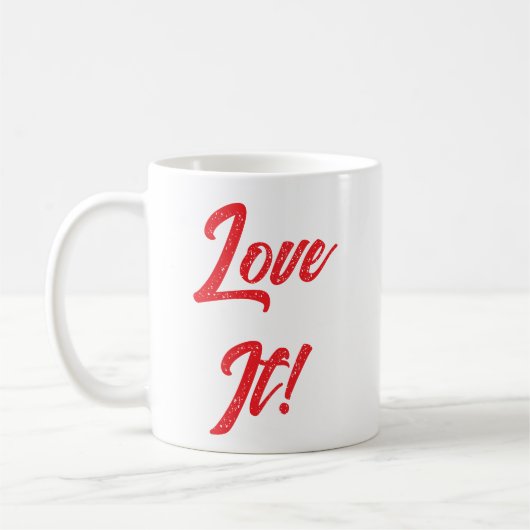 Mug "Je l'adore !" (Gauche)