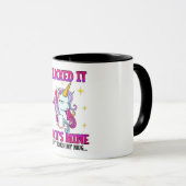 Mug Je l'ai cueilli, c'est le mien/licorne (Devant droit)