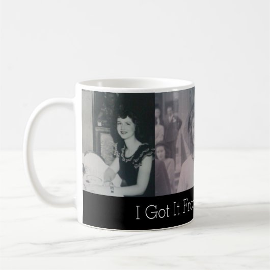 Mug Je l'ai obtenu de ma grand-maman (Gauche)