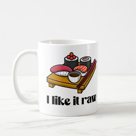 Mug Je l'aime cru (Gauche)
