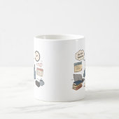 Mug Je le ferai demain Mème drôle de procrastination (Centre)