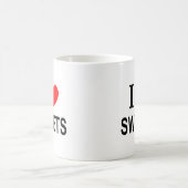 MUG JE ❤️ LES DOUCES J'AIME LES DOUCES JE LES DOUCES D (Centre)