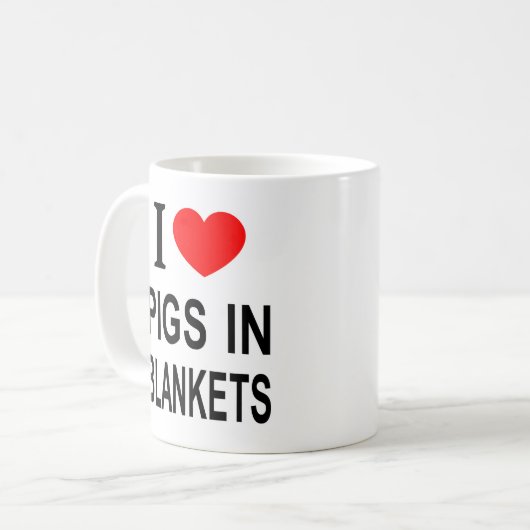 MUG JE ❤️ LES PIGS EN COUVERTURE J'AIME LES PIGS EN CO (Devant gauche)