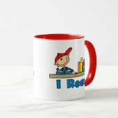 Mug Je lis (Devant droit)