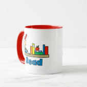 Mug Je lis (Devant gauche)
