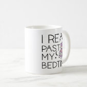 Mug Je lis au-delà de mon heure de coucher (Devant droit)