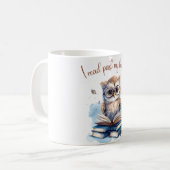 Mug Je lis au-delà de mon heure de coucher (Devant gauche)