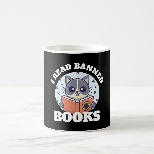 Mug Je lis des livres interdits (Centre)