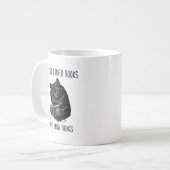 Mug Je Lis Des Livres Interdits Et Je Connais Les Chos (Devant gauche)