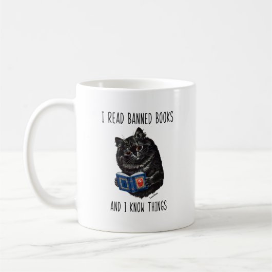 Mug Je Lis Des Livres Interdits Et Je Connais Les Chos (Gauche)