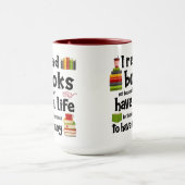 Mug Je Lis Des Livres Parce Que Je Dirige Beaucoup De  (Centre)