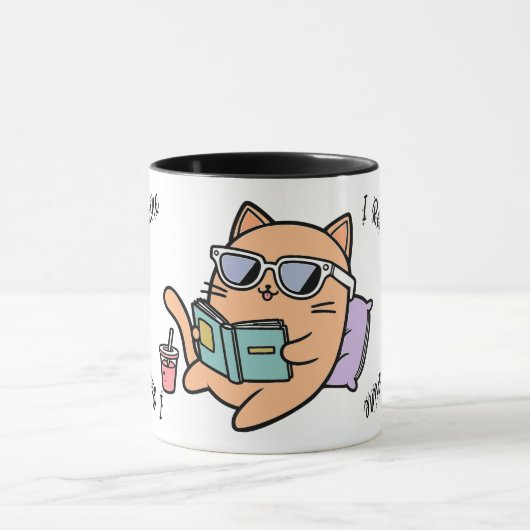 Mug Je lis, donc je brille ! (Centre)