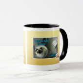 Mug Je maed le fourrure pelucheuse vous (Devant droit)