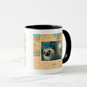 Mug Je maed le fourrure pelucheuse vous (Devant droit)