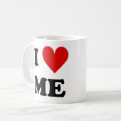 Mug Je m'aime coeur (Devant gauche)
