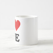 Mug Je m'aime coeur (Centre)