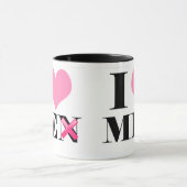 Mug Je m'aime (les hommes) (Centre)