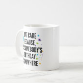 Mug Je Mange Du Gâteau (Devant gauche)