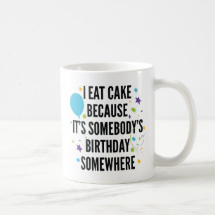Mug Je Mange Du Gâteau