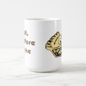 Mug Je mange, par conséquent je fais cuire au four (Centre)