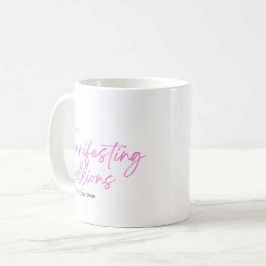 Mug Je manifeste millions_Classic (Devant gauche)