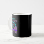 Mug Je Manque Mon Coeur Soeur Ruban Suicide Sensibilis (Devant gauche)