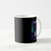 Mug Je Manque Mon Oncle Prévention du Suicide Ameri (Devant droit)