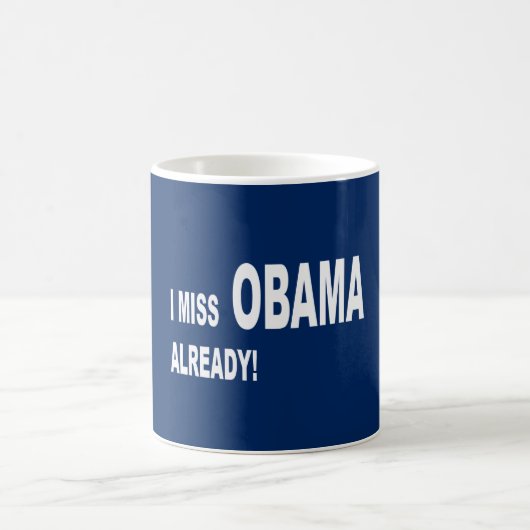 Mug Je manque Obama déjà ! (Centre)