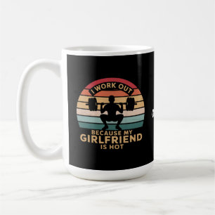 Mug Je Me Débrouille Parce Que Ma Petite Amie Est Chau