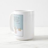 Mug Je me demande si la neige (Devant gauche)