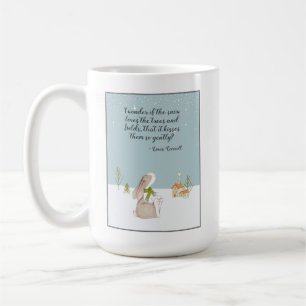 Mug Je me demande si la neige