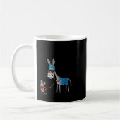 Mug Je me fiche complètement de la souris drôle d'anim (Gauche)