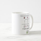 Mug je me fiche de la couleur de votre peau (Devant droit)