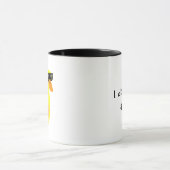 Mug Je me fiche de l'humour canard (Centre)
